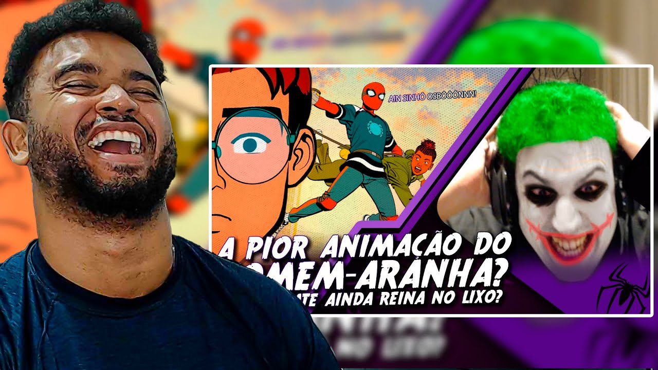 Me pagaram R$500 reais pra assistir 1 episódio da nova animação horrível do Homem-Aranha #react