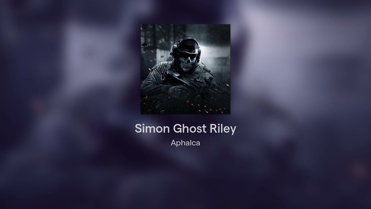 Custom COD theme: Simon Ghost Riley