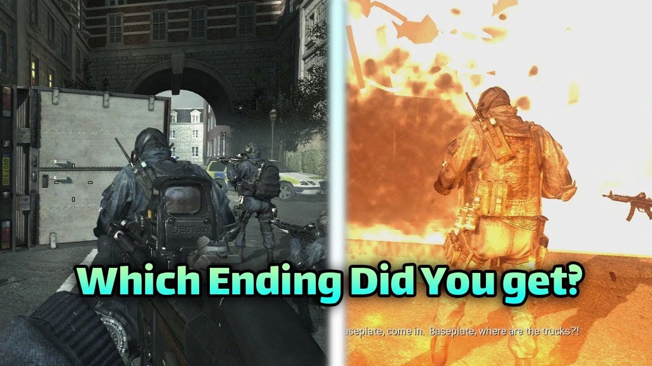 This mission has two endings!