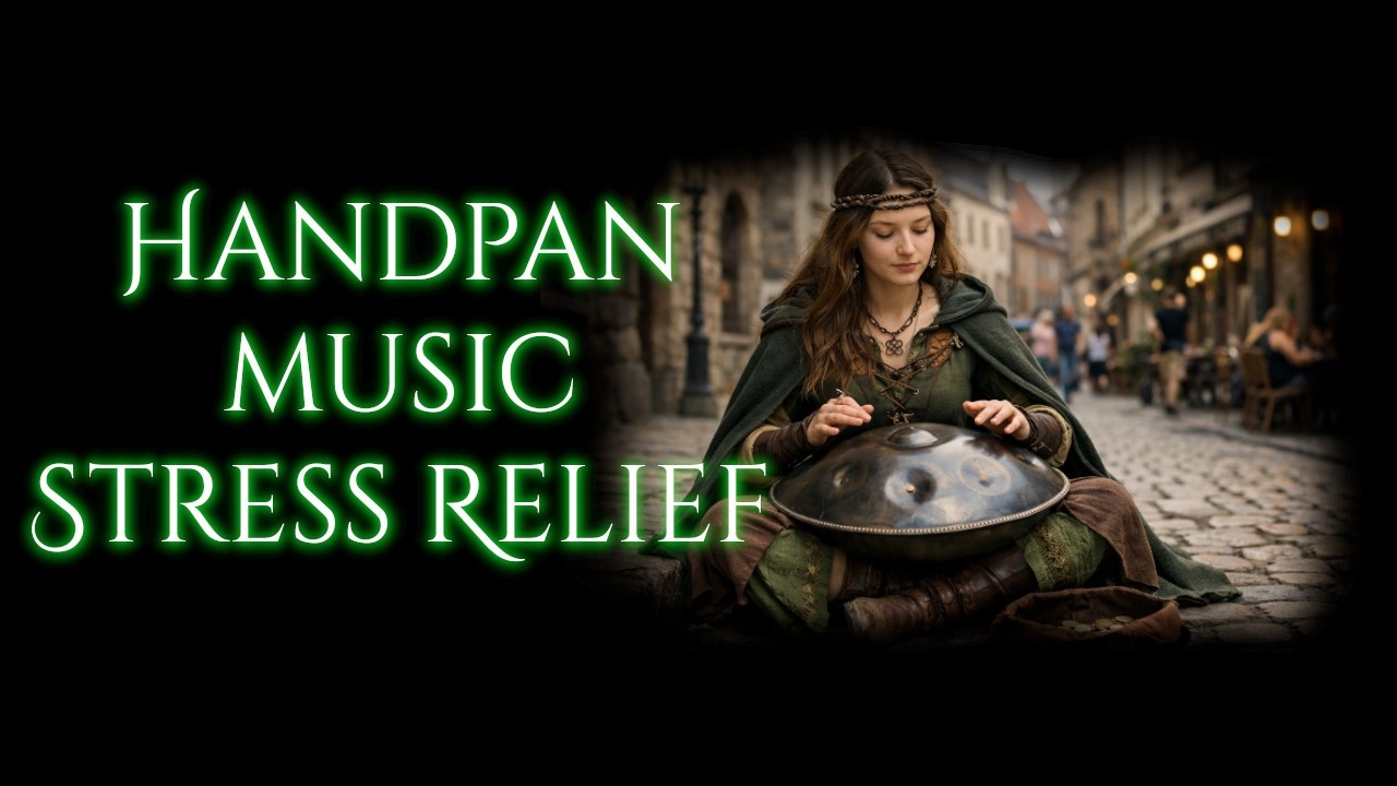 Clouds Over Still Water | Handpan & Beautiful Female Humming for Deep Relaxation| GloomkaArt