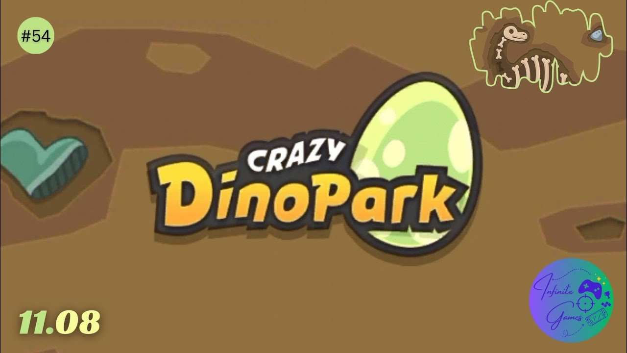 Crazy Dino Park | Part I | One of the Best Games | Must try game | 🦕❤😍...