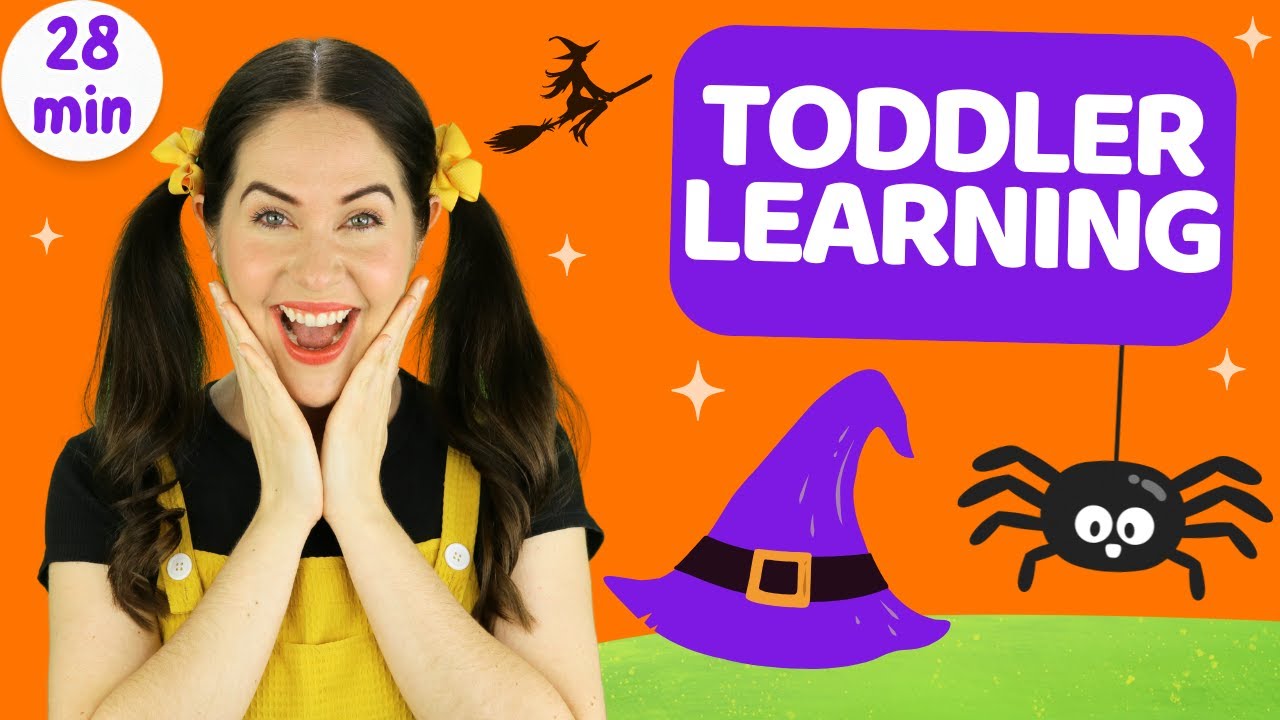 Halloween Dress Up Fun! 👻 Spooky Little Spider + more toddler learning songs & activities