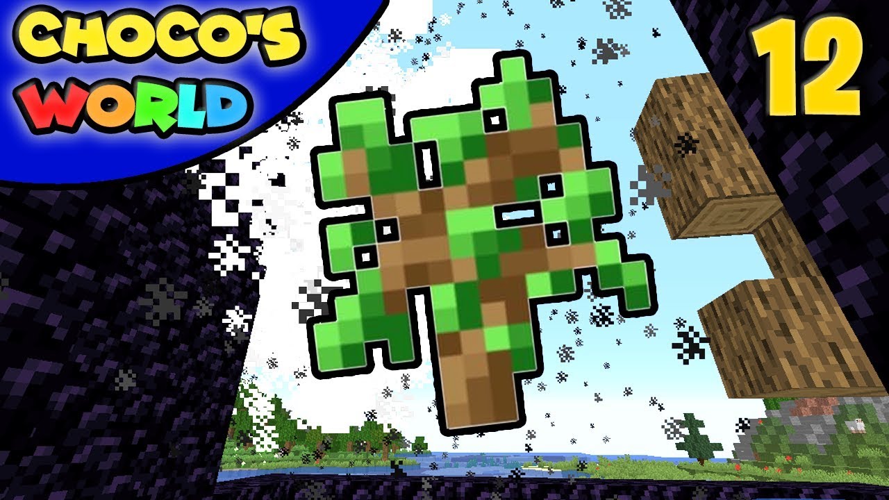 TreeNT Farm (soz tree plant challenge) | Choco's World (Hardcore Vanilla) | Ep 12