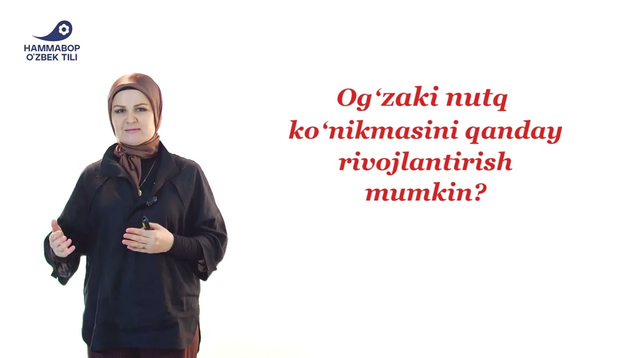 Og'zaki nutqni qanday rivojlantirish mumkin?