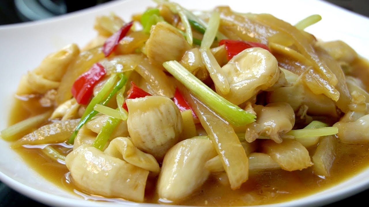 客家特色萝卜焖鱼鳔，开胃超下饭，还能补充胶原蛋白！