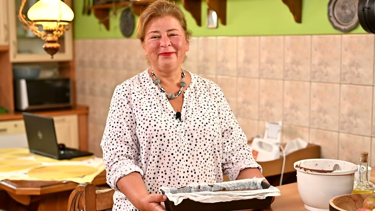 Czekoladowe CIASTO Salceson z owocami jesieni!