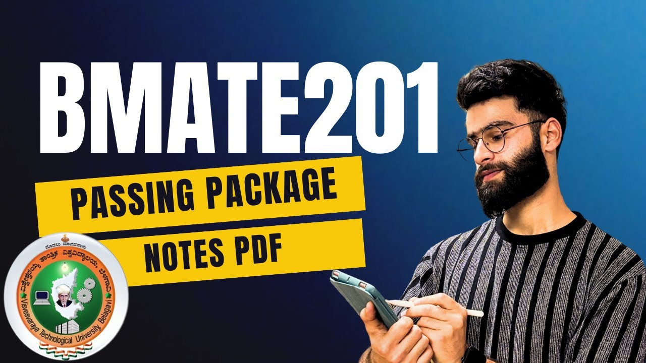 Bmate201 Vtu Important Questions |2nd Sem Mathematics EEE Stream