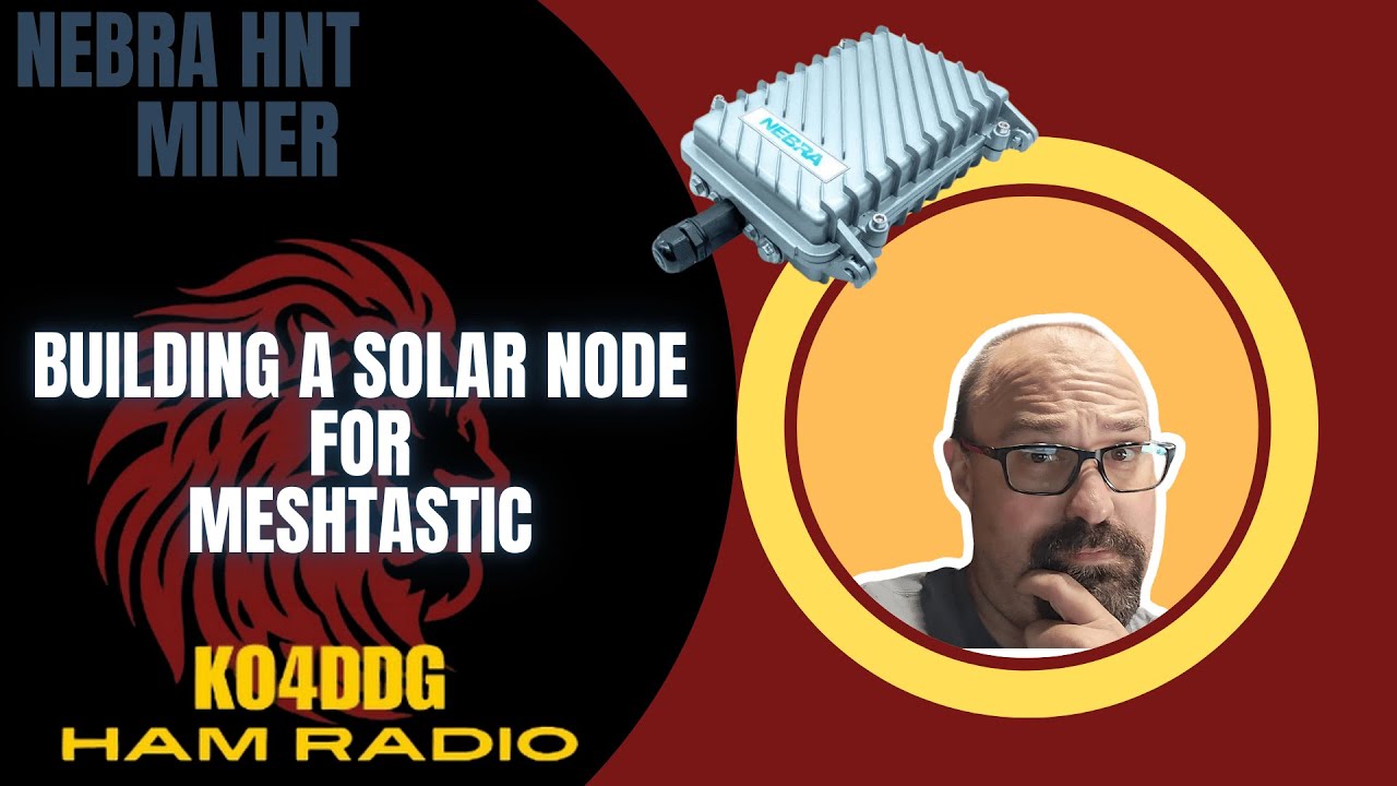 MeshTastic Solar node build Part 2 of the HNT Miner repurpose #meshtastic #hamradio