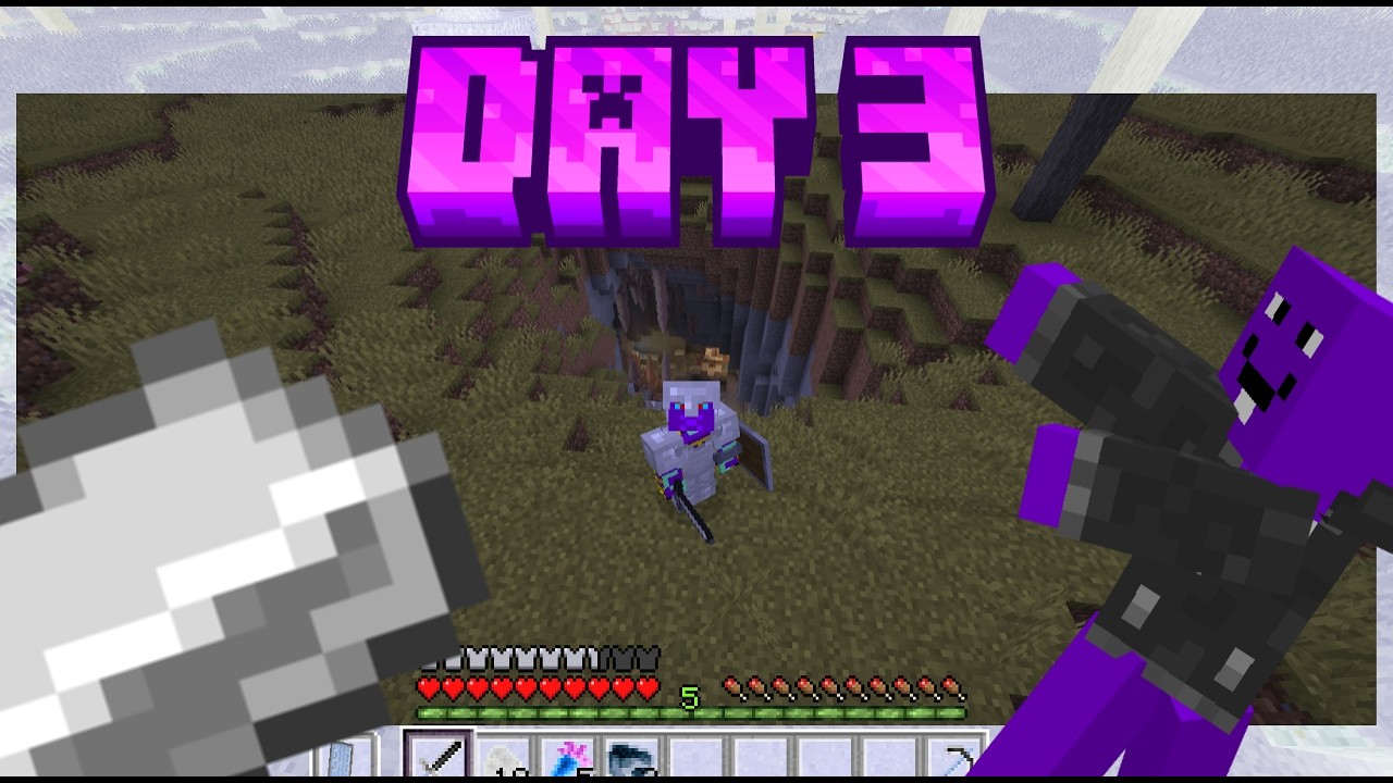 Minecraft day 3 #minecraft #survival #survivalmode #caves