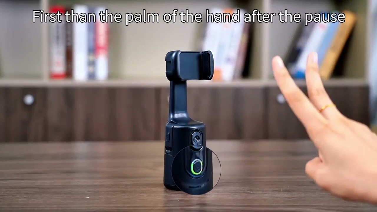 AI 360&deg; Smart Shooting Gimbal &ndash;Auto Tracking with Face & Object Recognition