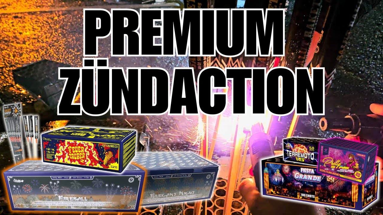 SILVESTER VORFREUDE 2025/26 | PREMIUM VERBÜNDE ZÜNDEN | FIREBALL ESKALATION | 4 x KNISTER FISTER 💥🎆