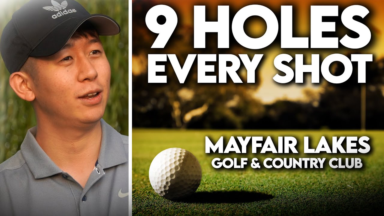 Golf 9 Holes In 6 MINUTES - Amateur Golfer - Mayfair Lakes Golf & Country Club