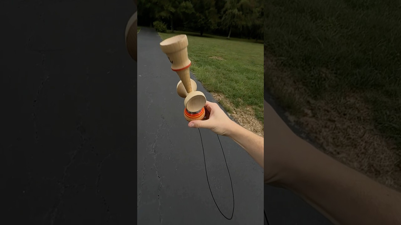 So satisfying 😱🙌 #kendama #けん玉 (@chadcovington)