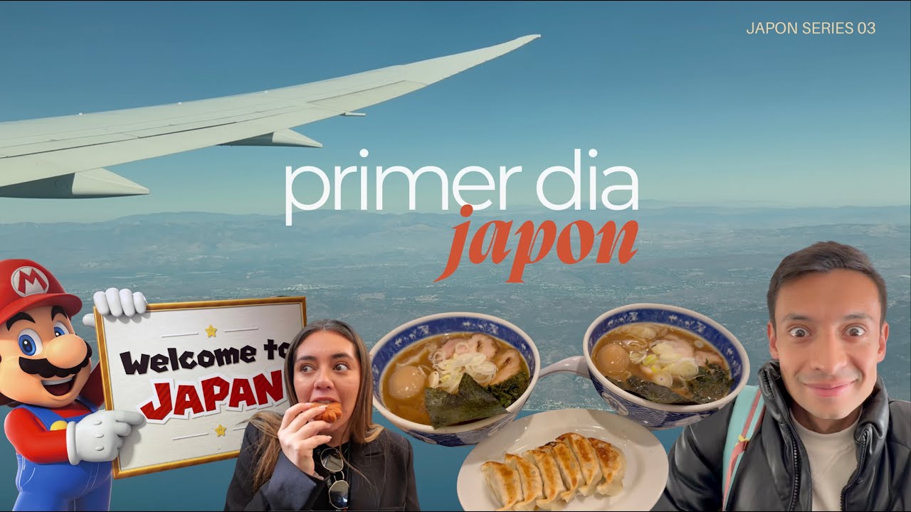 Primer día en Japón 🇯🇵 | Narita Airport, Suica, mini hotel y ramen sorpresa