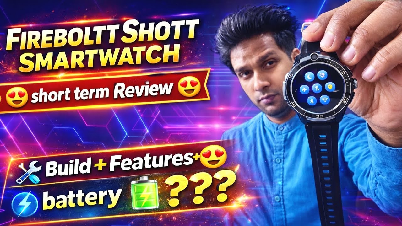 FIRE-BOLTT SHOTT 🔥 Short term review 2 month usage review ! 