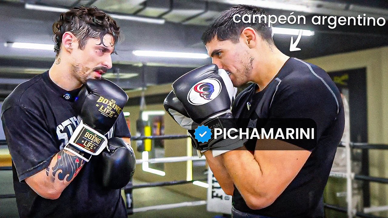 Hice un Sparring con el campeón argentino
