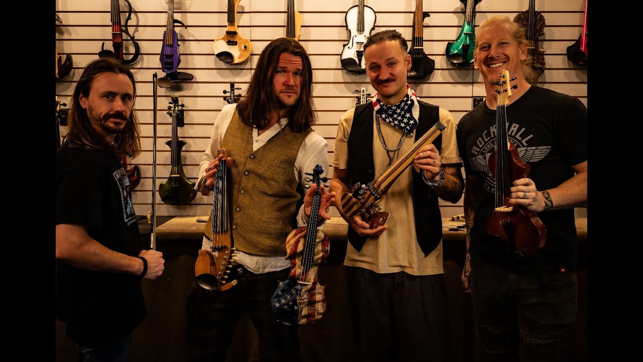 Progressive Folk-Rock Fiddle in the Electric Violin Shop with The Trouble Notes 