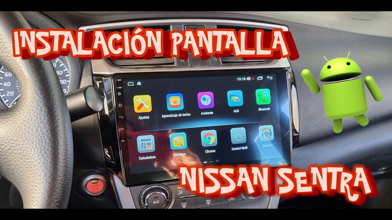 Instalación estéreo Android Nissan Sentra