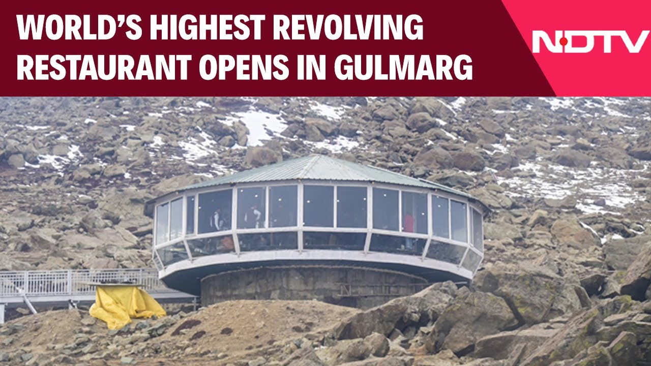 Jammu Kashmir News | World&rsquo;s Highest Revolving Multi-Purpose Hall With Restaurant Opens In Gulmarg