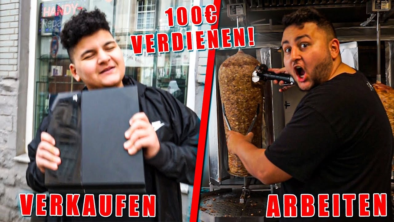 Wer *ZUERST* 100 EURO verdient GEWINNT CHALLENGE !!!