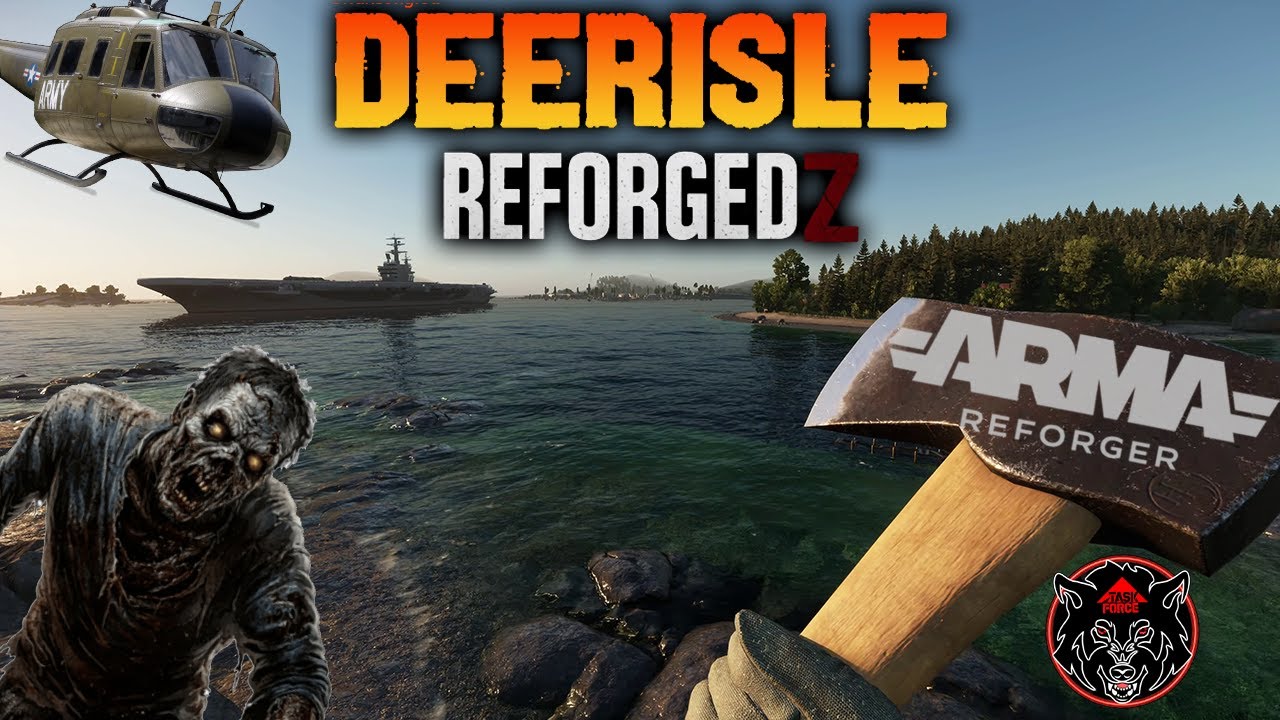 DEERISLE ON ARMA REFORGER DAYZ | Та же карта, новый движок (ReforgedZ)