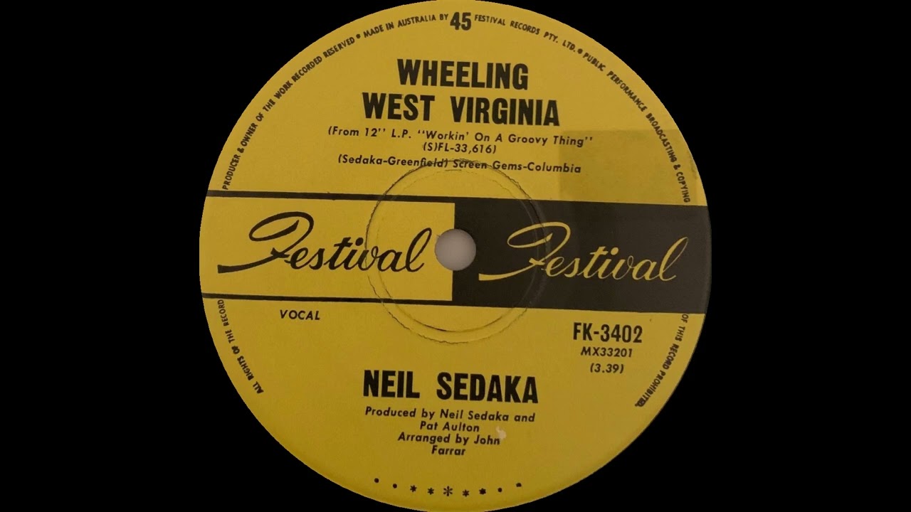 1969: Neil Sedaka - Wheeling West Virginia - mono 45