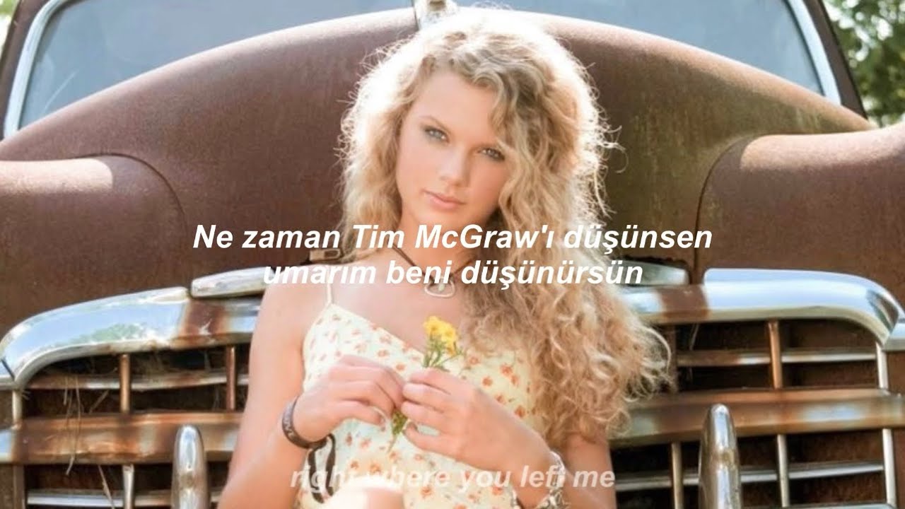 Taylor Swift - Tim McGraw // Türkçe Çeviri