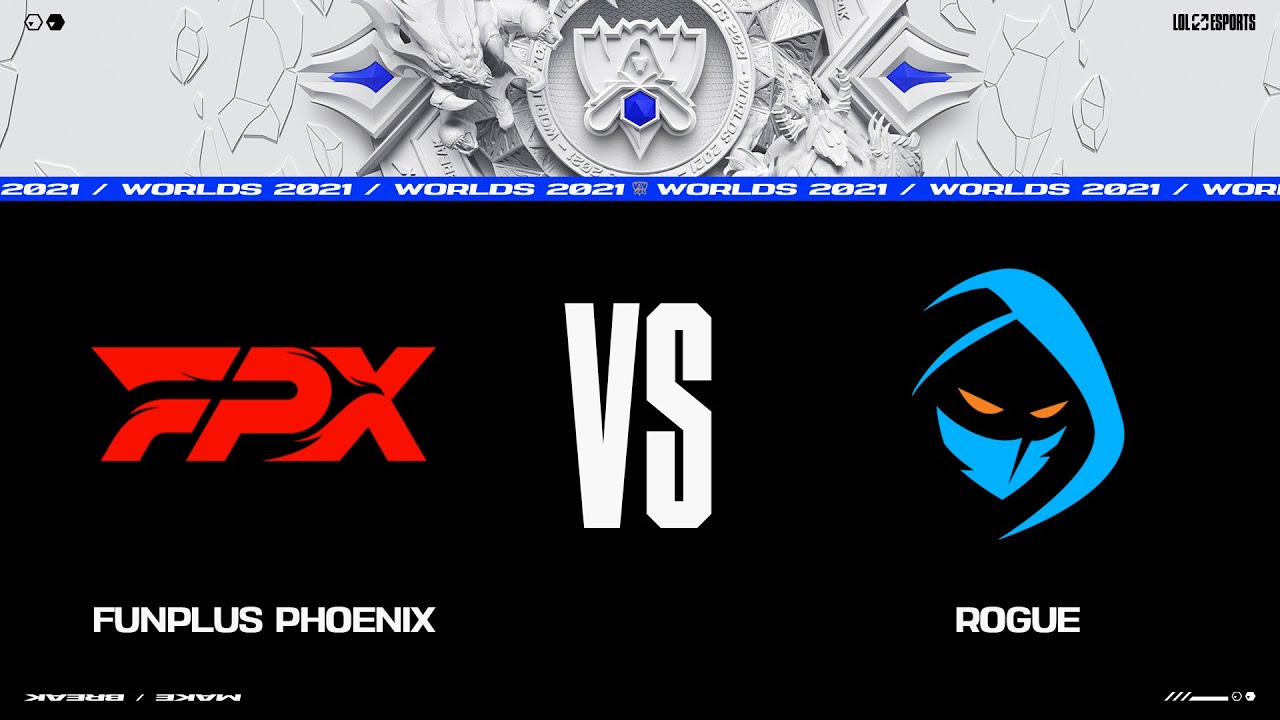 FPX vs. RGE | Worlds Group Stage Day 3 | FunPlus Phoenix vs. Rogue (2021)