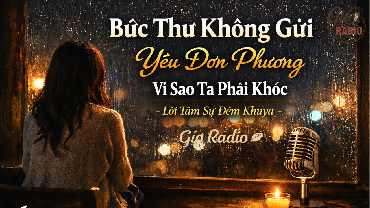 Lá thư không gửi Yêu đơn phương vì sao ta phải khóc | Radio tâm sự #3