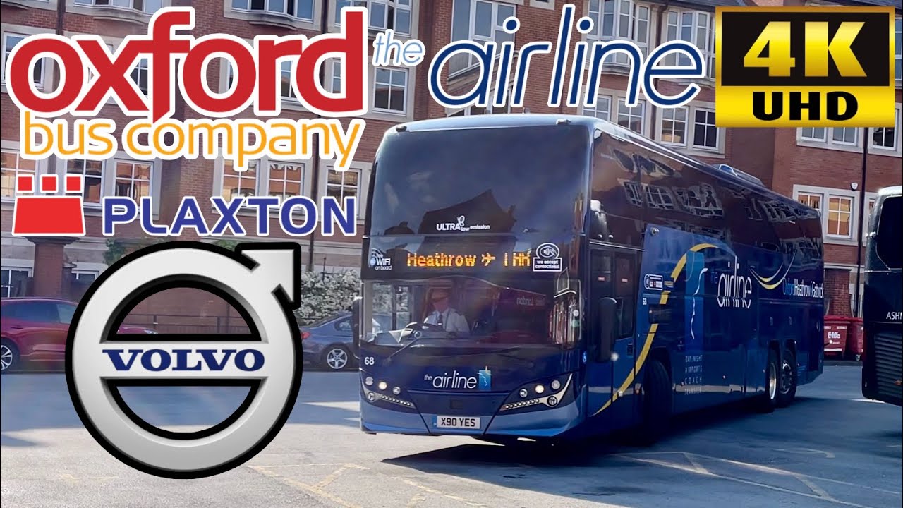[Oxford Bus Company The Airline: London Heathrow Airport via Terminal5] Plaxton Elite I​ VolvoB11RT​