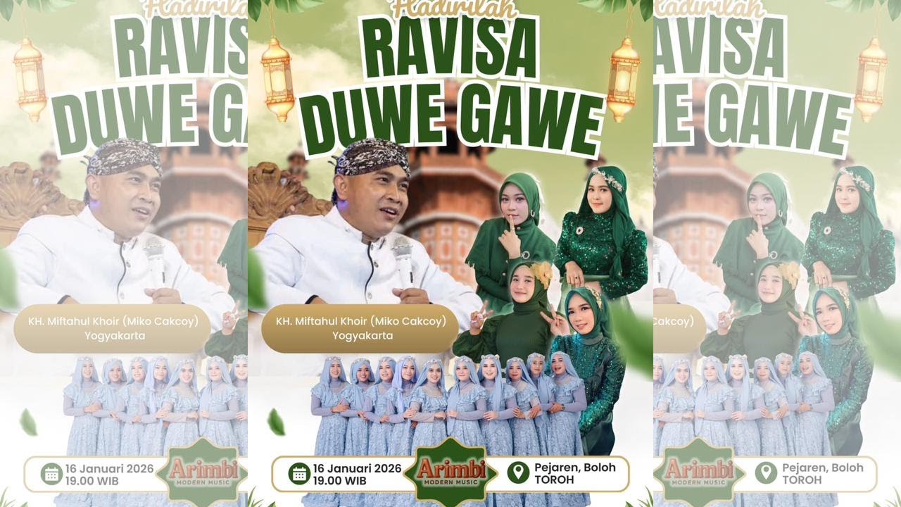 🔴#LIVE ARIMBI BERSAMA KH.MIFTAHUL KHOIR (MIKO CAKCOY) - RAVISA DUWE GAWE - BOLOH - 16 JANUARI 2026