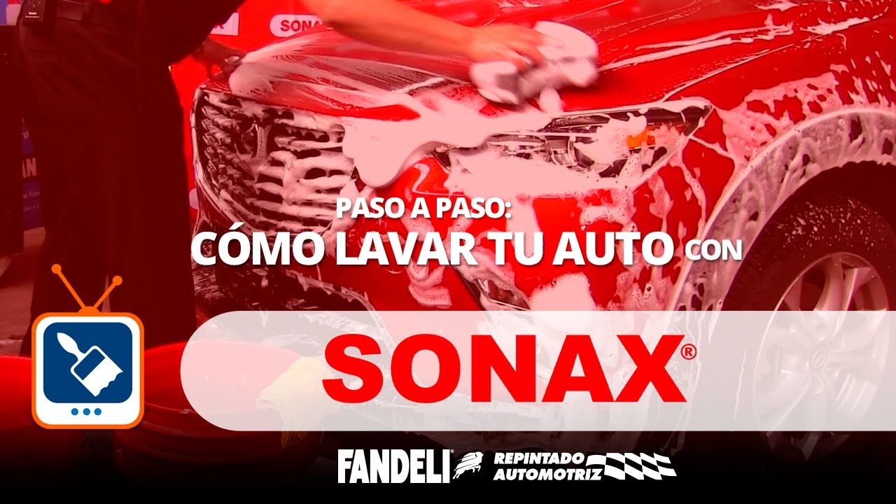 Cómo LAVAR TU AUTO con SONAX Paso a Paso
