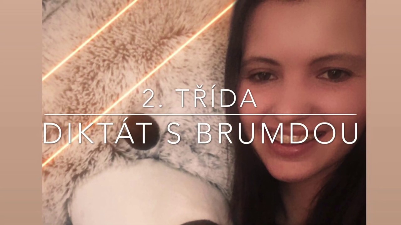 Diktát s Brumdou U rybníka (2. třída)