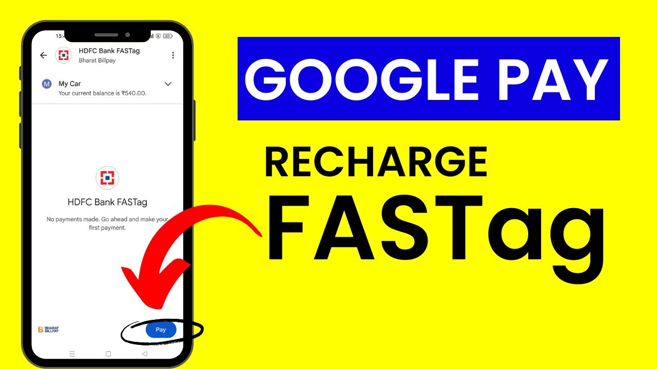 How to Recharge FASTag Google Pay | FASTag Recharge Google Pay