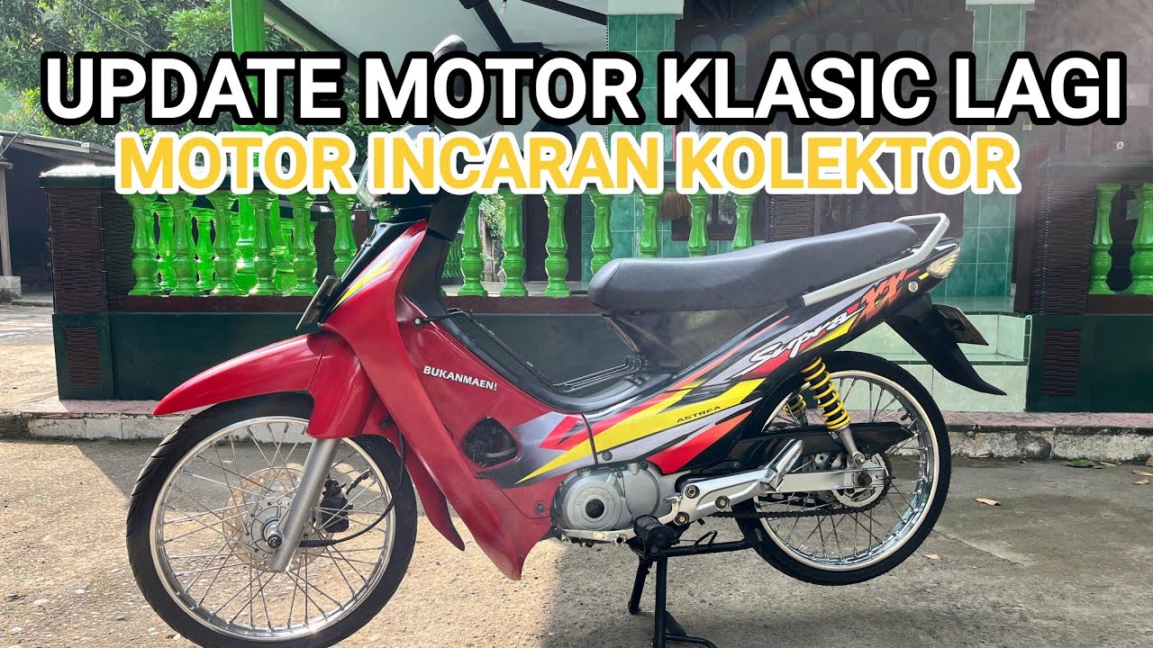 UPDATE MOTOR KOLEKSI📌📌SUPRA DOBLE X KONDISI MULUS CAT BARU INCARAN KOLEKTOR