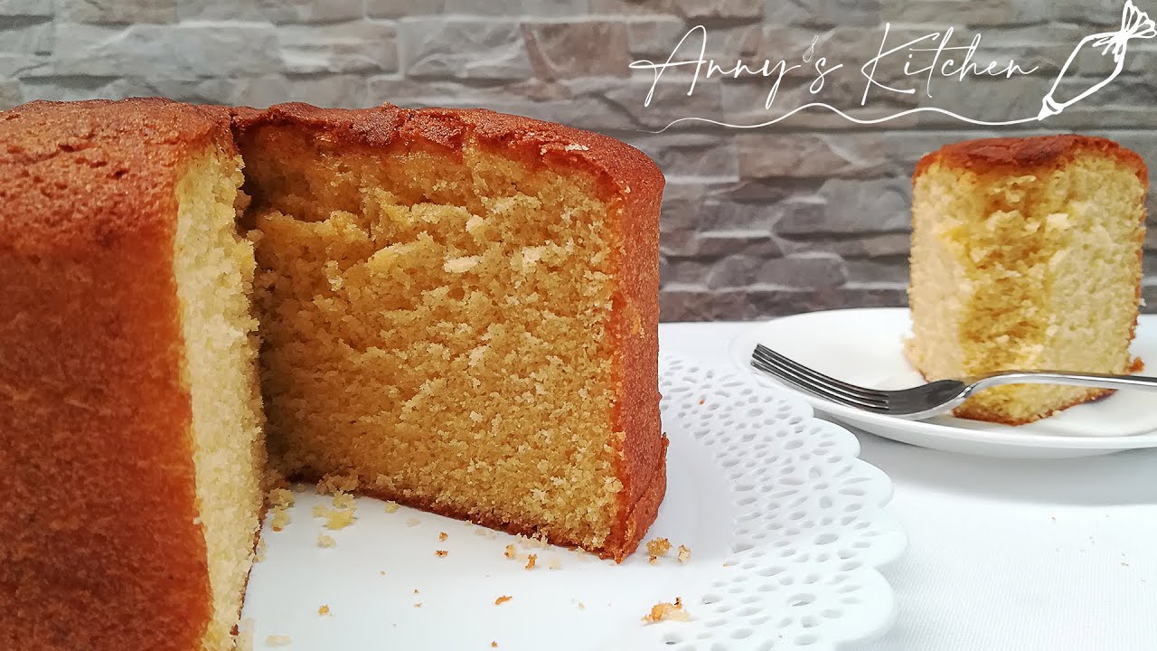 Bizcochuelo de suero de leche / Whey sponge cake