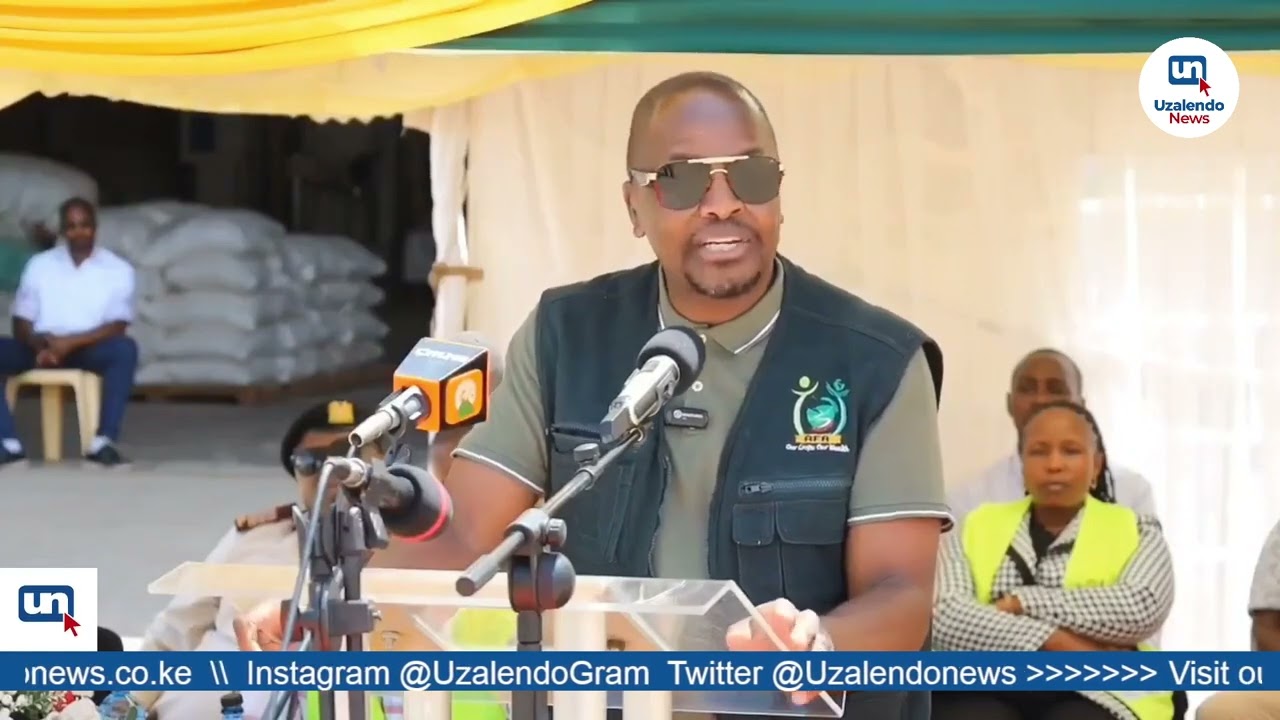 “If farmers do not supply maize, the government will resort to duty-free imports,” said CS Kagwe.