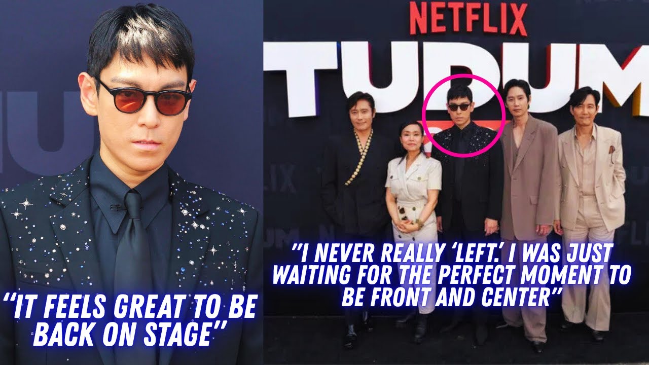 T.O.P. Steals The Spotlight At Netflix&rsquo;s TUDUM 2025: His First Stage Appearance In 8 Years!