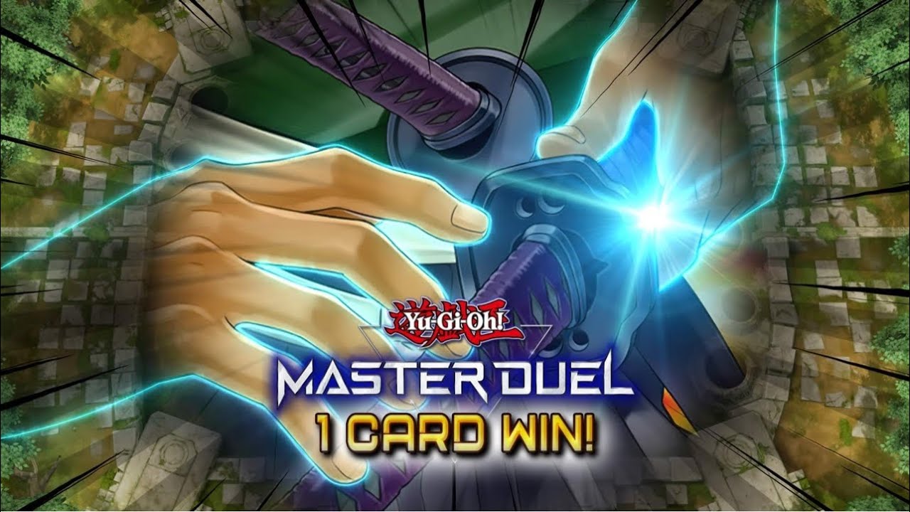 ПОБЕДА С ОДНОЙ КАРТОЙ ЗАКЛИНАНИЯ — Лучшая колода для победы за ОДИН ХОД в Yu-Gi-Oh Master Duel (С...