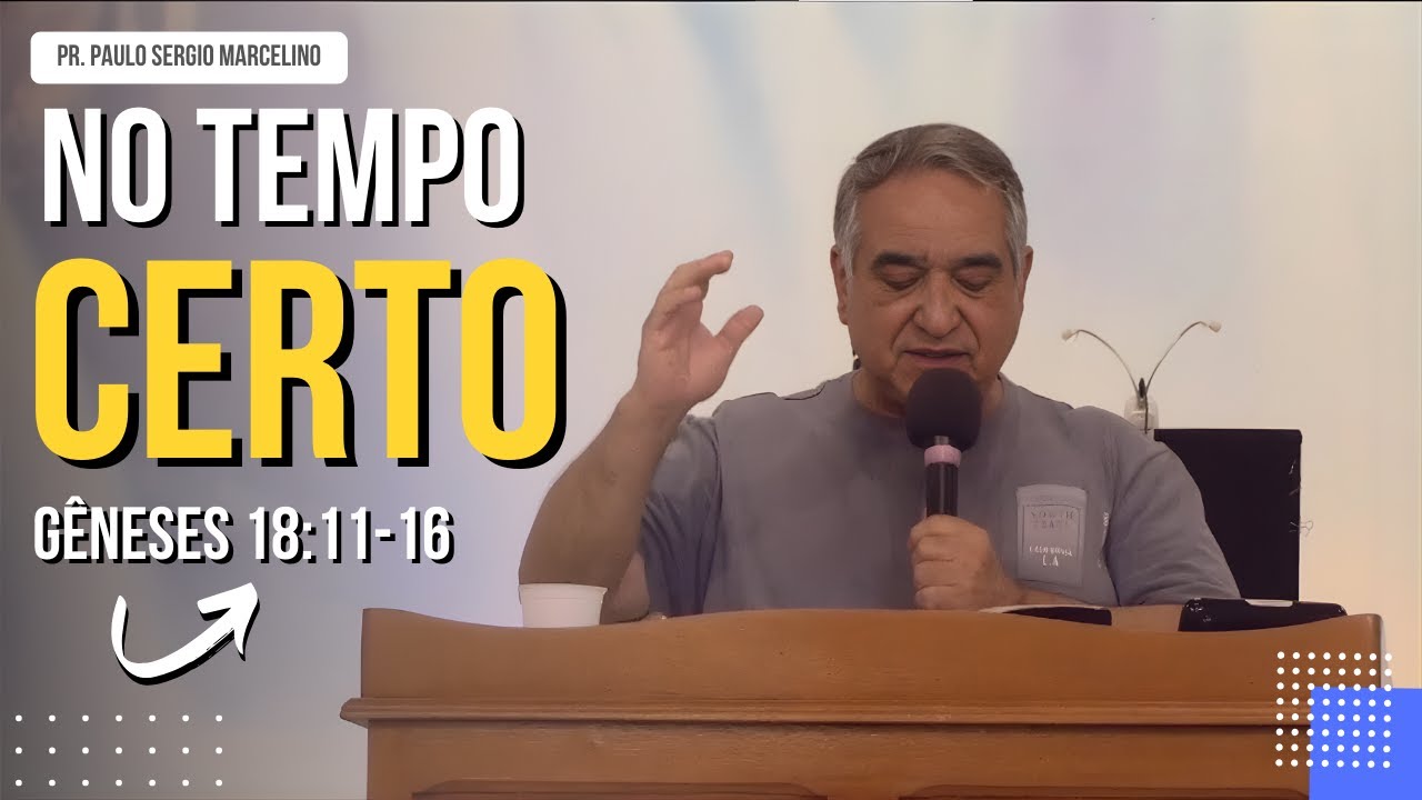 MENSAGEM - No Tempo Certo - Culto da Fé