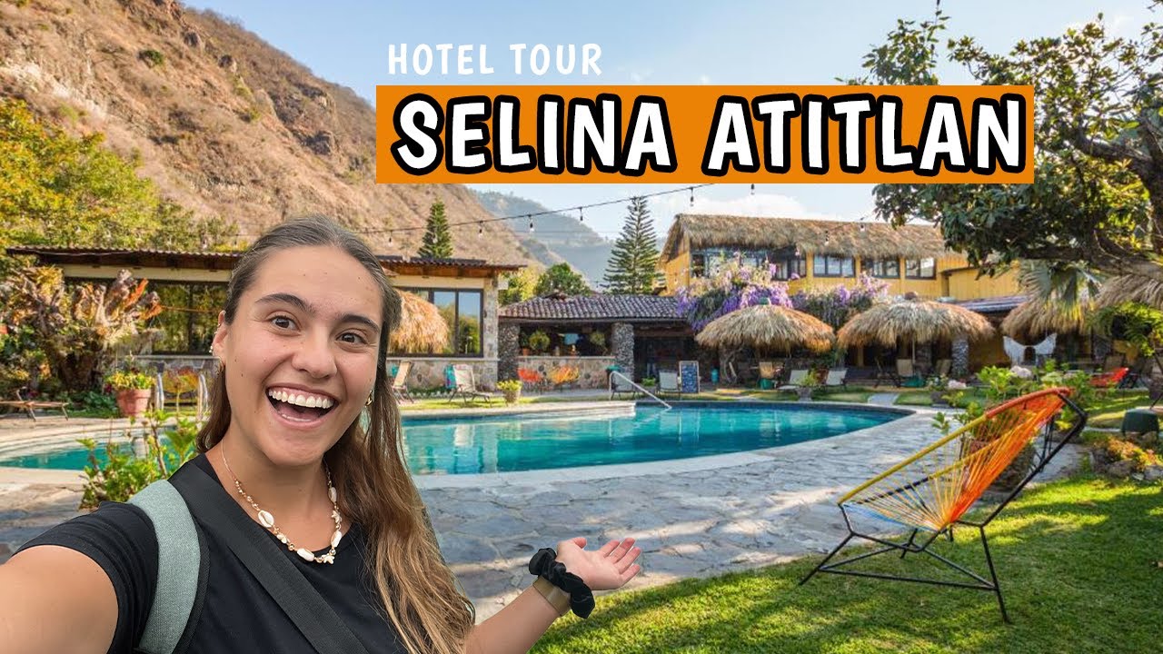 Selina Atitlan tour - Hotel in Panajachel, Guatemala |4K|