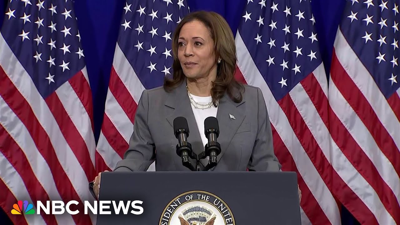 Harris: Trump 'proudly takes credit' for overturning Roe v. Wade