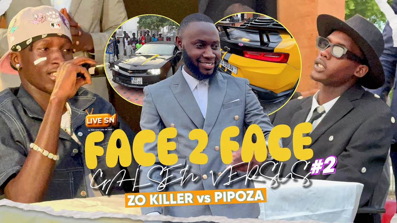 FACE 2 FACE: ZO KILLER vs PIPOZA / GALSEN VERSUS #2 #livesn #rapgalsen 