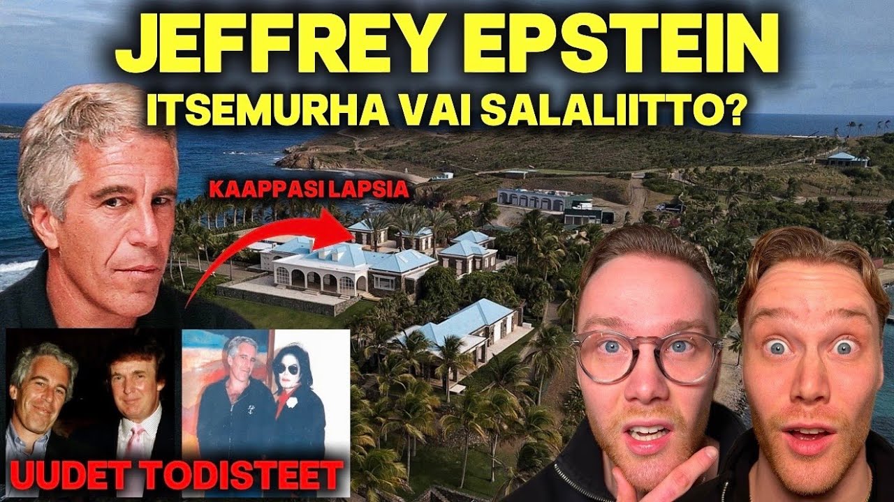 JEFFREY EPSTEIN - KUKA OIKEASTI OLI KUOLEMAN TAKANA?