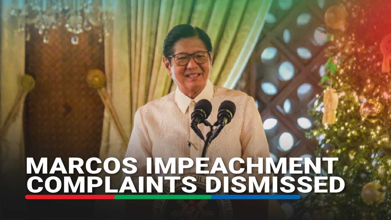 House panel approves report throwing out Marcos impeachment bid | ABS-CBN News