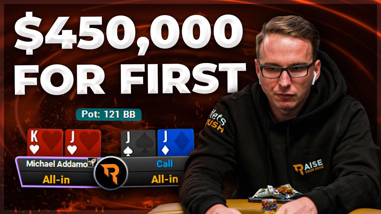 FINAL TABLE $25,000 WPT MONTREAL SUPER HIGH ROLLER WITH BENCB!