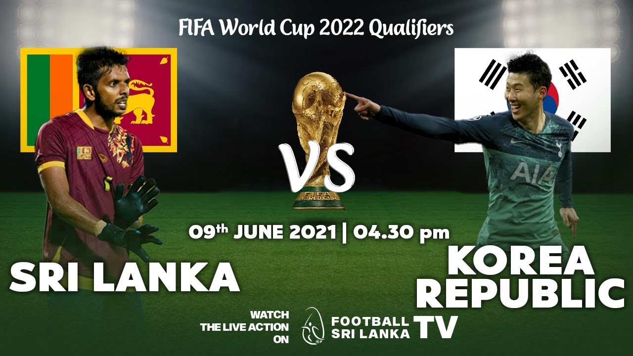 FIFA World Cup 2022 Round 2 Qualifiers | Sri Lanka vs Korea Republic