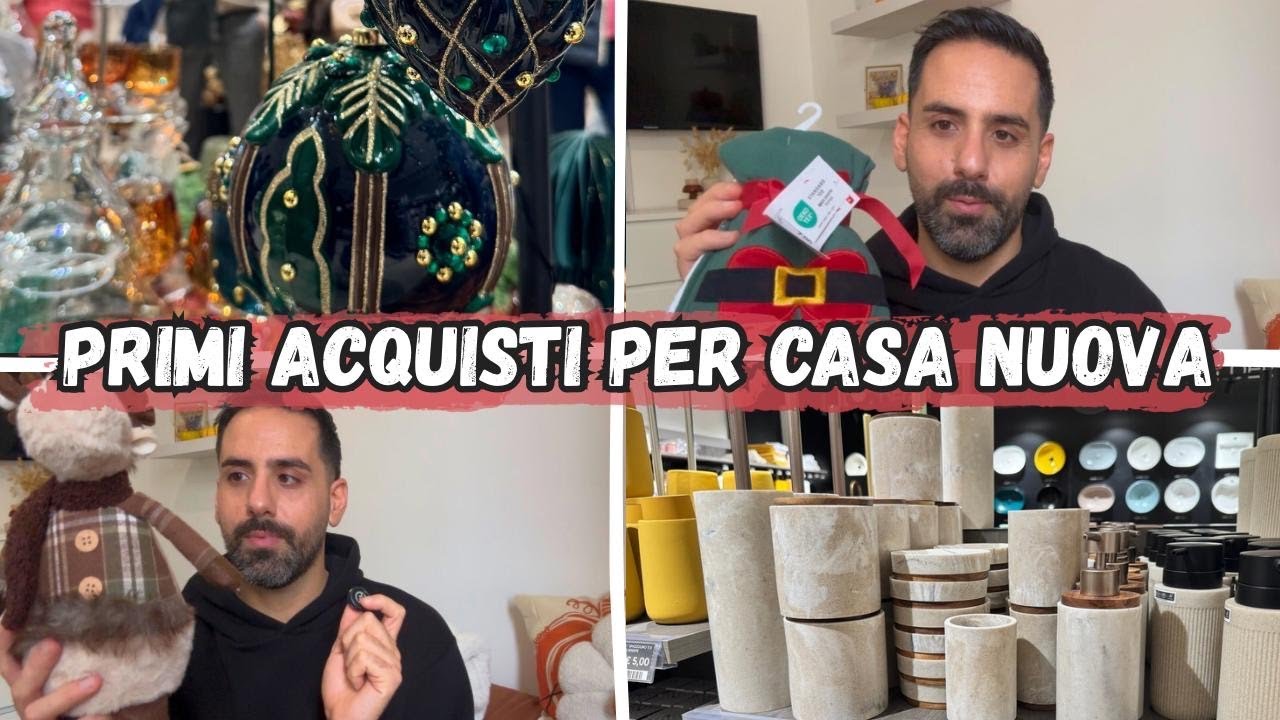 PRIMI ACQUISTI PER CASA NUOVA 🏡🎄