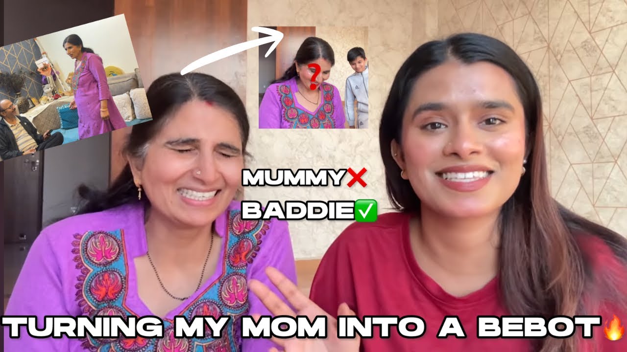 Turning My Mom Into a Bebot 💅🏼 (spoiler it didnt go well) 