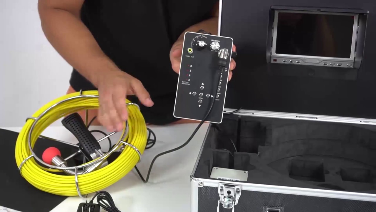 Anysun PIPE Drain & Sewer Inspection Camera AS7D1DVR30M